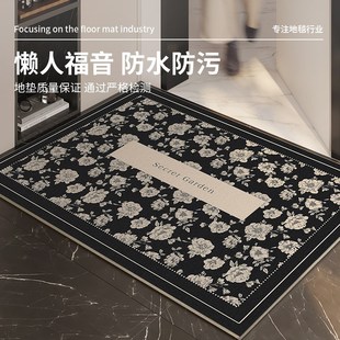 防滑免打理家.用免洗可擦 入户地垫进门脚垫门垫门口地毯2024新款