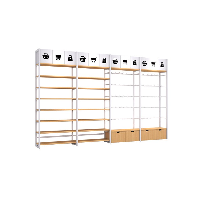 文创品店货架展示架展示柜商超中岛架柜台货架陈列架置物架