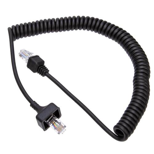 KMC30手咪线PU线对讲机适配器8针替换电缆RJ45用于Kenwood TK-863