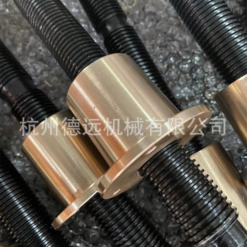 304不锈钢3D打印机T型隔开丝杆T8梯形调节丝杆配螺母丝杠