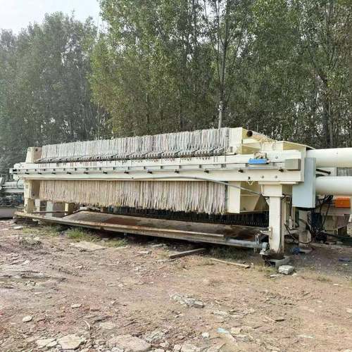 二手全自动污泥处理设备厢式压滤机洗砂压滤机500平方板框压滤机