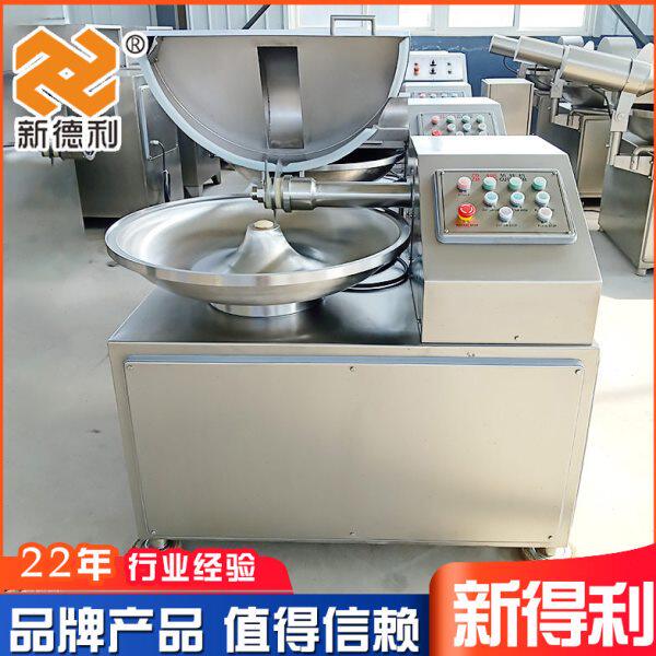 酒店猪肉丸速斩拌机中央厨房预制菜加工设备不锈钢白菜斩碎机器
