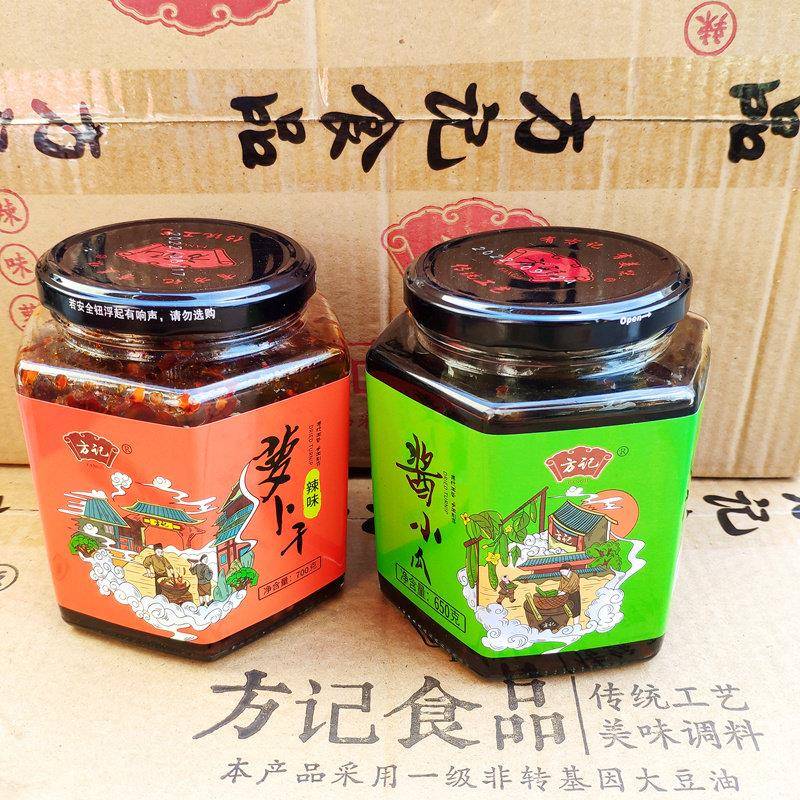 无锡宜兴常州特产方记萝卜干酱小瓜姜不辣农家腌制酱菜咸菜下饭菜