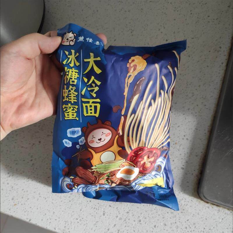 正宗冰糖蜂蜜酸甜大冷面380g东北梅河口特产真空包装速食酸甜