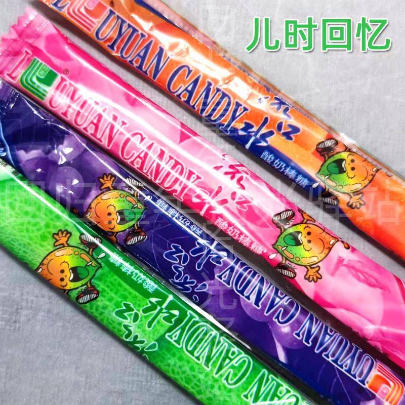流口水酸奶棒8090后怀旧零食混合水果糖糖果混合口味童年回忆经典