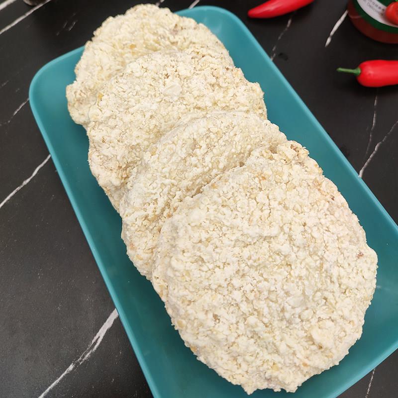 新品味有千滋劲脆鸡排堡商用冷冻半成品汉堡肉饼裹粉鸡肉饼油炸小