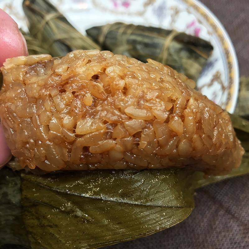 嘉兴迷你小粽子豆沙粽45g*10只鲜肉粽真空袋装加热即食早餐粽端午