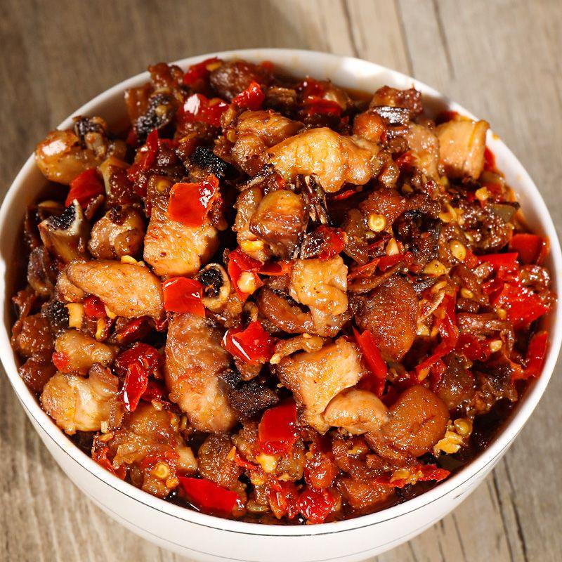 风味辣子鸡下饭菜拌饭酱下