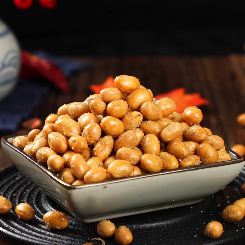 油炸黄豆炒黄豆春红食品香