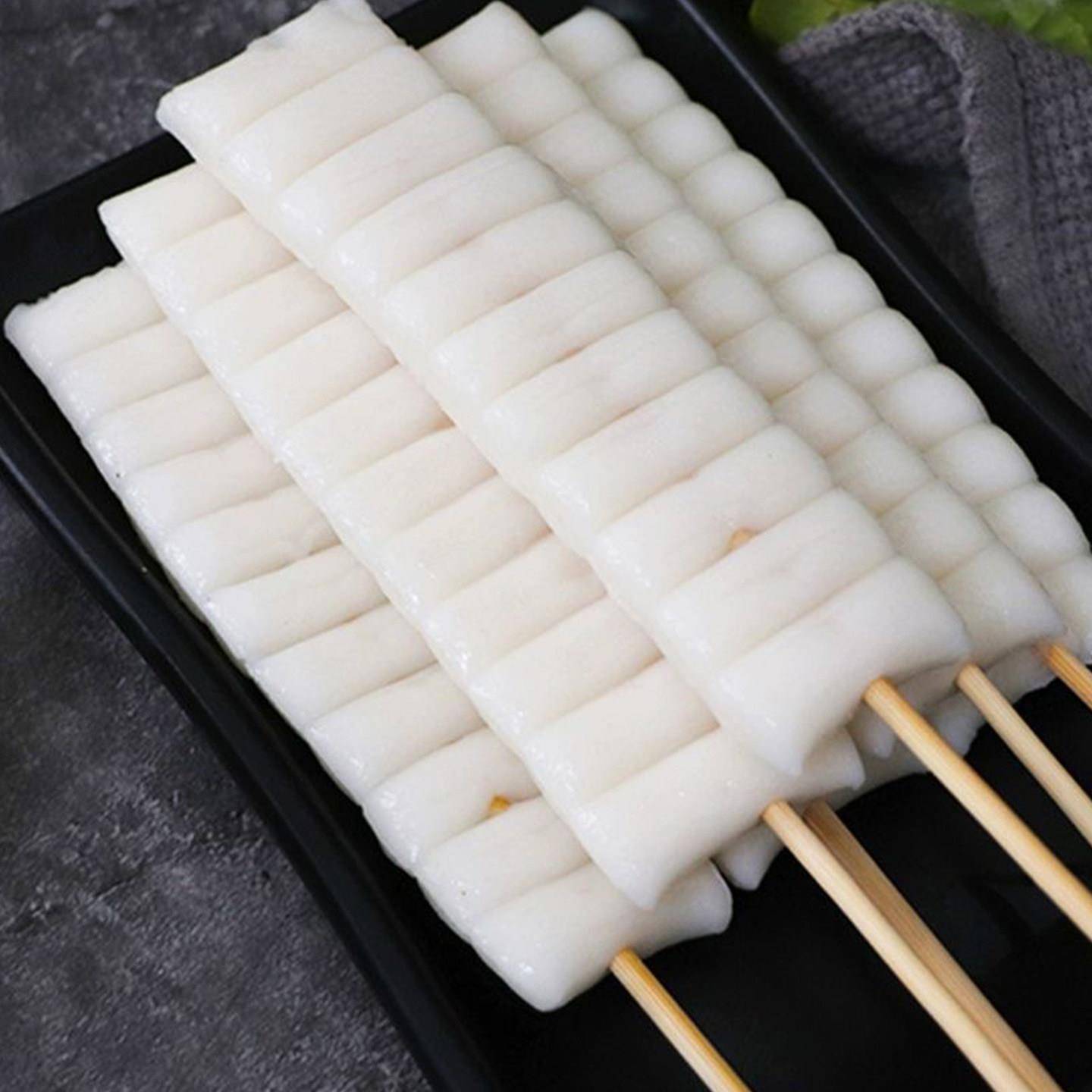 新品脆皮年糕排商用冷冻半成品煎油炸烧烤食材水磨年糕条年糕片串