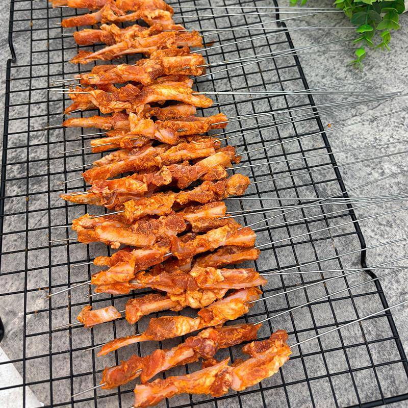 新品钢签猪脆骨串商用冷冻半成品烧烤油炸食材月牙骨月亮骨猪软骨