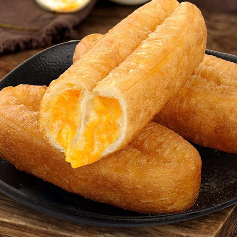 同款千味央厨咸蛋黄注芯火锅油条252g咸蛋黄夹心小油条火锅