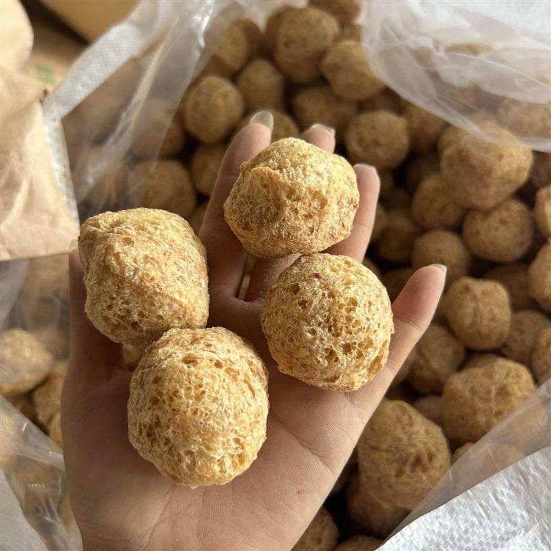 大豆拉丝蛋白百川太禾素肉球状水饺包子馅肠类牛肉丸 1千克 包邮