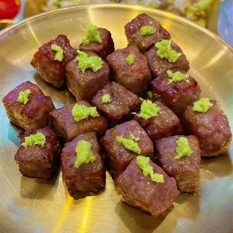 荣昌山葵酱1kg大包装商用款日本料理店烤牛肉蘸酱海鲜辣根芥末酱
