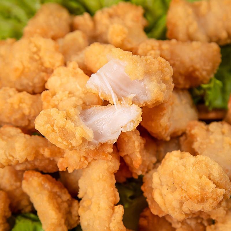 新品盐酥鸡商用冷冻半成品鸡米花裹粉炸鸡油炸小吃鸡块炸货食材