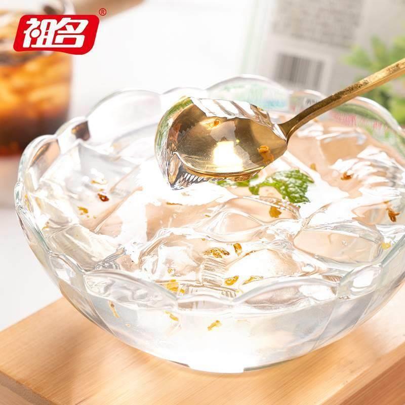 木莲冰爽祖名木涟冰爽豆腐薄荷味木莲豆腐木莲冻粉透明冰凉粉夏季