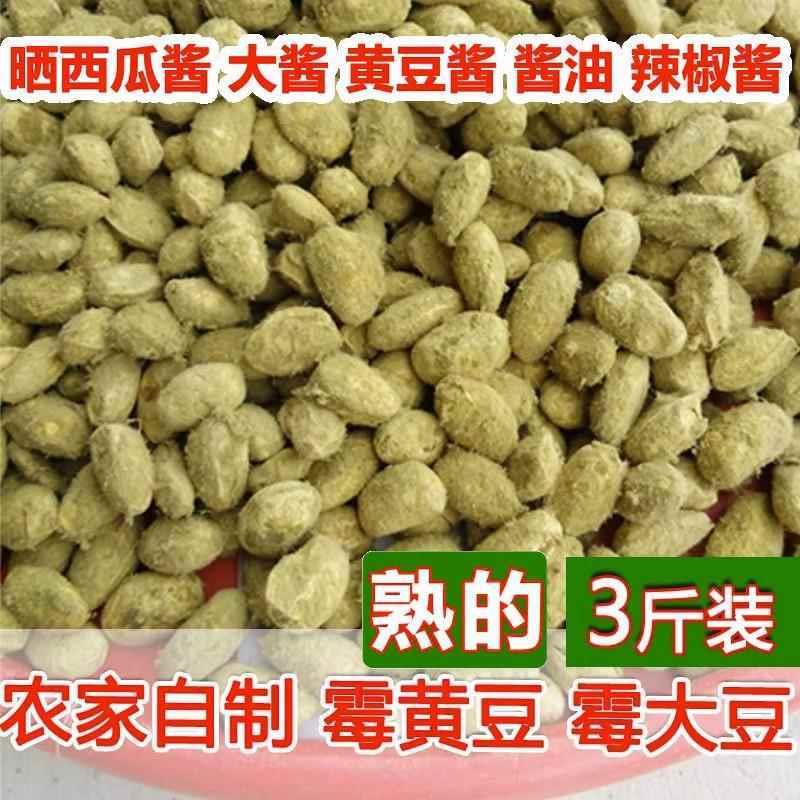 河南商丘新捂黄豆霉黄豆炒
