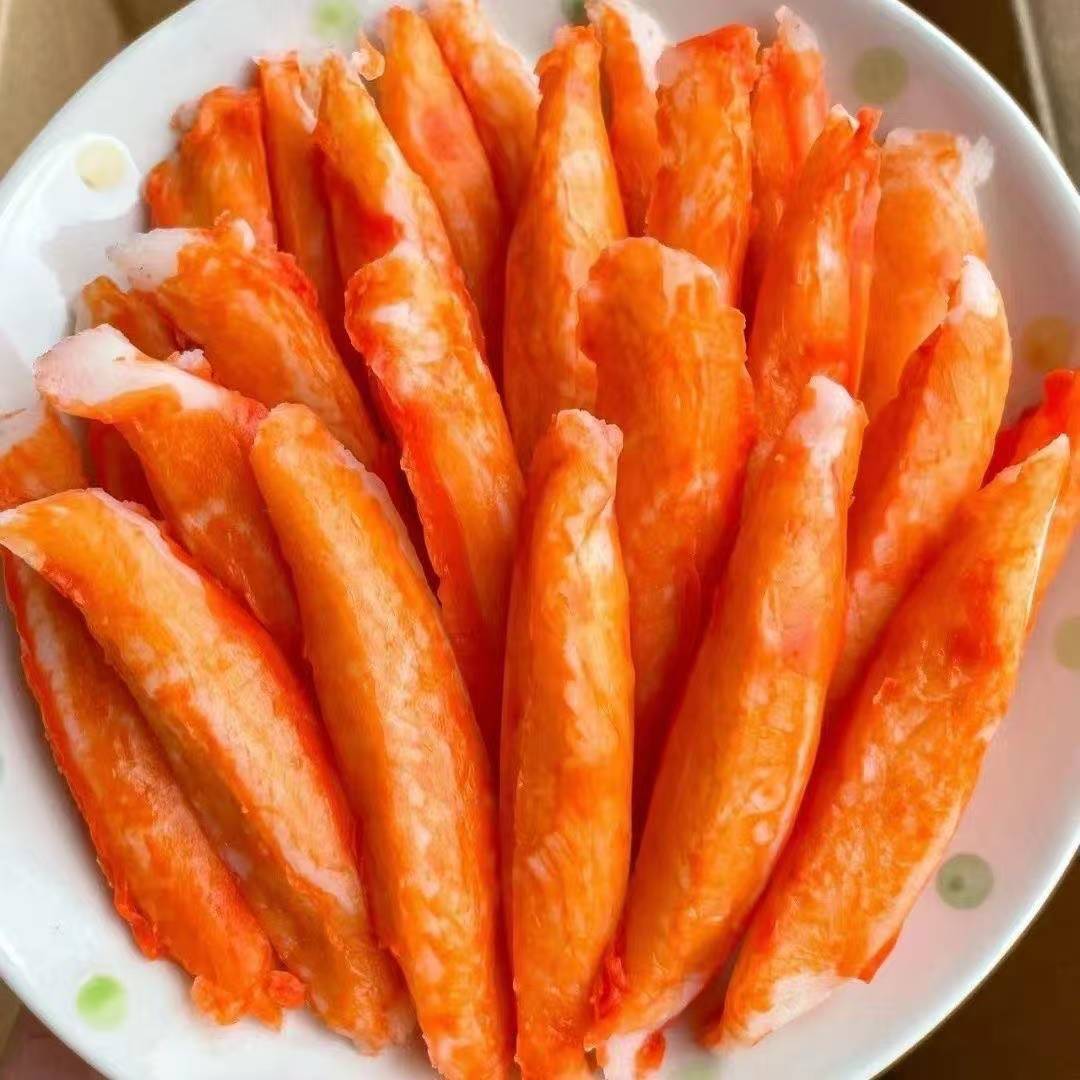 新品澎源松叶鳕蟹柳500g冷冻仿蟹肉棒寿司料理手撕蟹柳火锅食材商