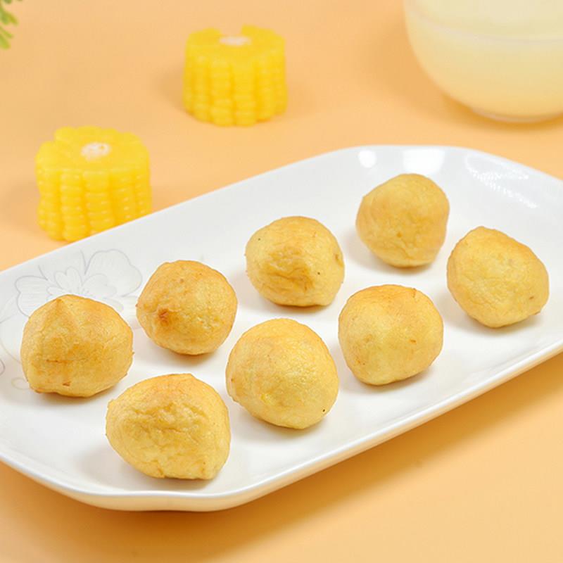 新品博莱爆汁肉蛋商用半成品火锅丸子关东煮油炸烧烤食材包心鱼丸