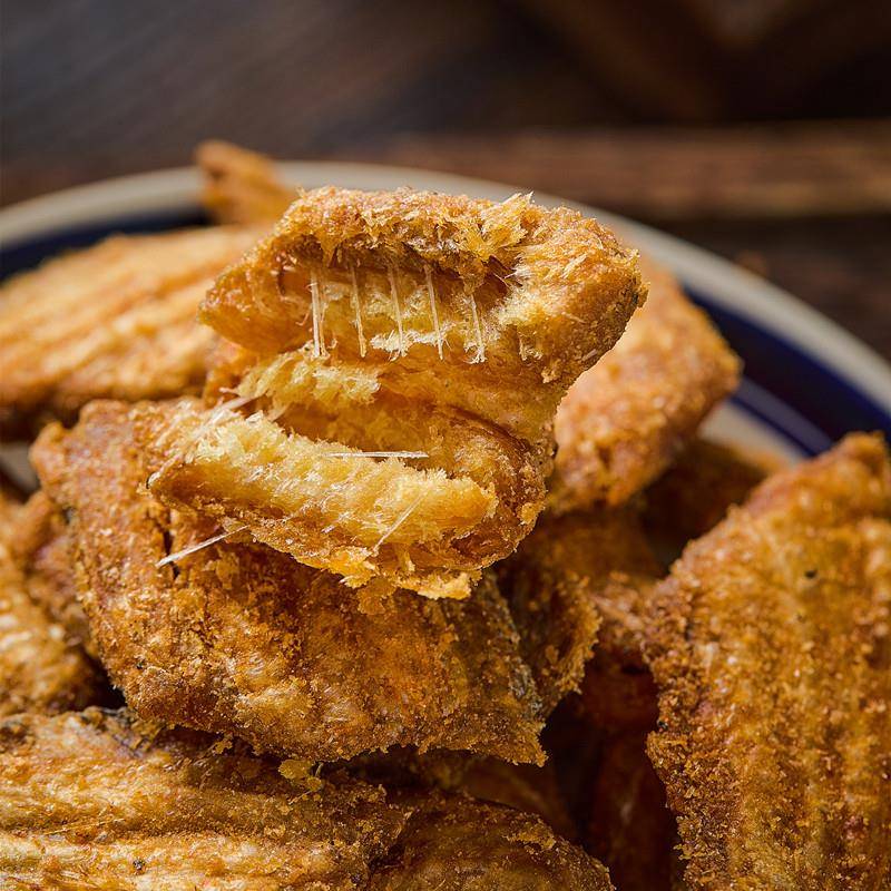 新品香辣带鱼酥香酥鱼干原味袋装中段带鱼即食海鲜味零食解馋特产