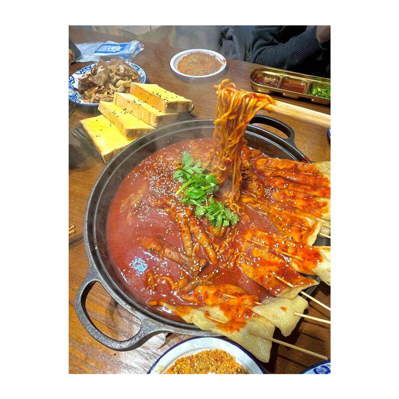 辣糊糊配菜食材牛筋面宁夏腐竹豆腐皮辣条干货麻辣速食干货食材