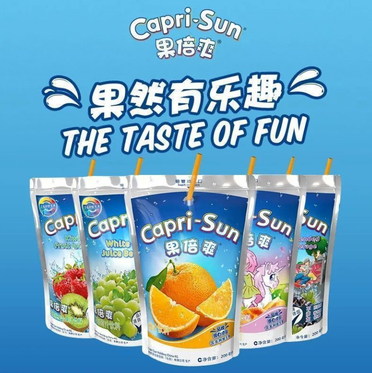 韩国capri-sun果倍爽农心