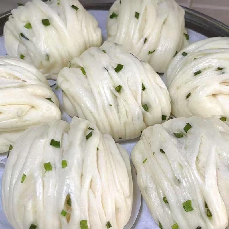 新品手工大个葱油花卷馒头早餐包子儿童速冻半成品营养早饭点心面