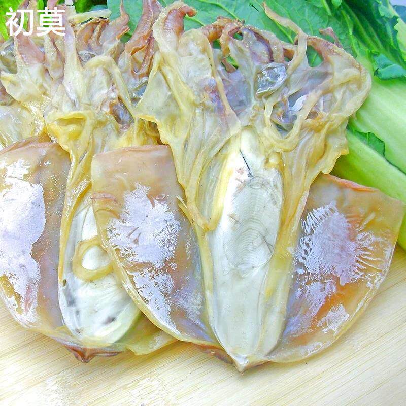 温州本地特优级小墨鱼干淡