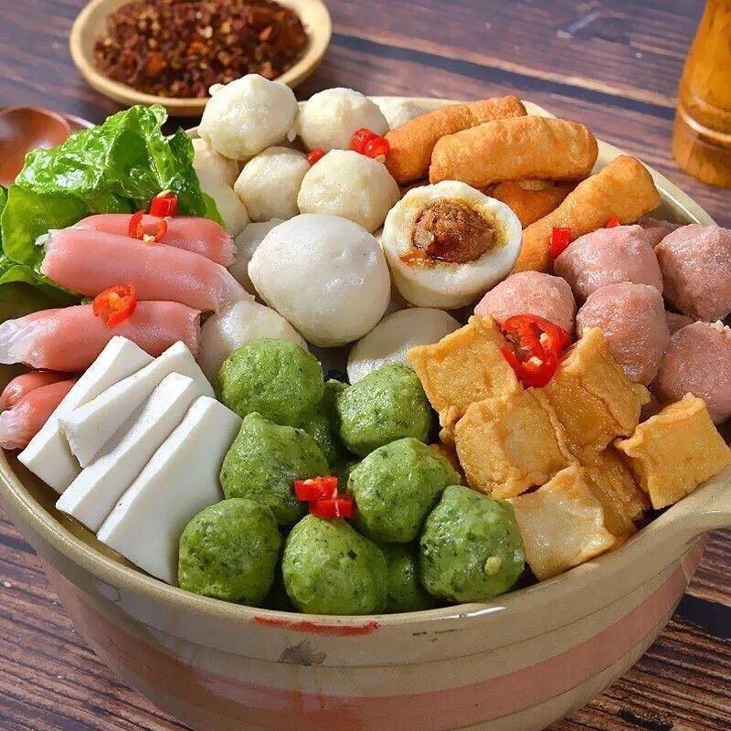 火锅丸子组合混合装套餐各种食材麻辣烫关东煮串串香烧烤配菜肉丸