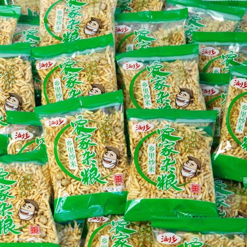 浏乡农家杂粮乡里炒米小包装散装500g零食湖南小吃零食早餐特产