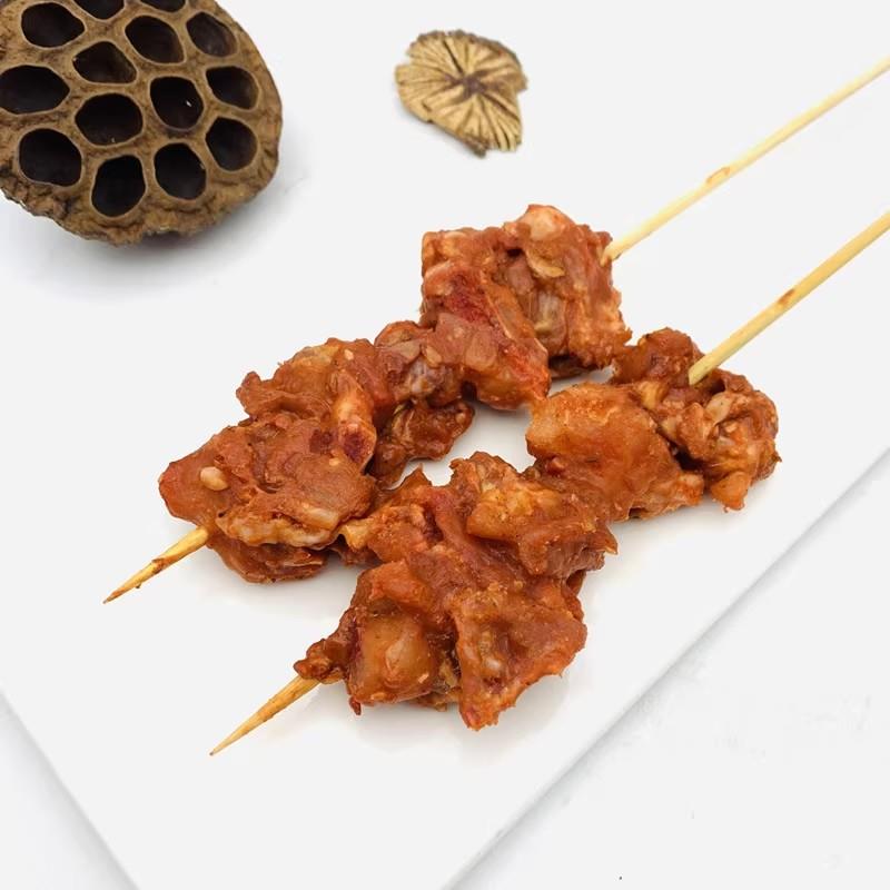 新品沈阳串姐香甜qq鸡架串商用半成品中街油炸烧烤食材鸡叉骨锁骨