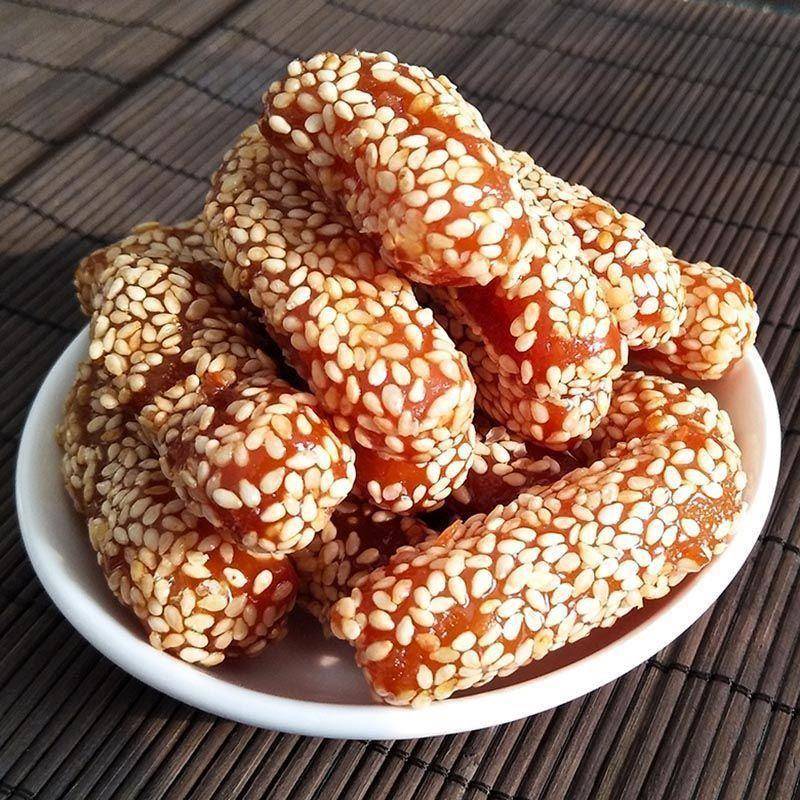 繁花现发斤装4果子油老式现做蜜三刀蜜麻条山东特产传统手工糕点