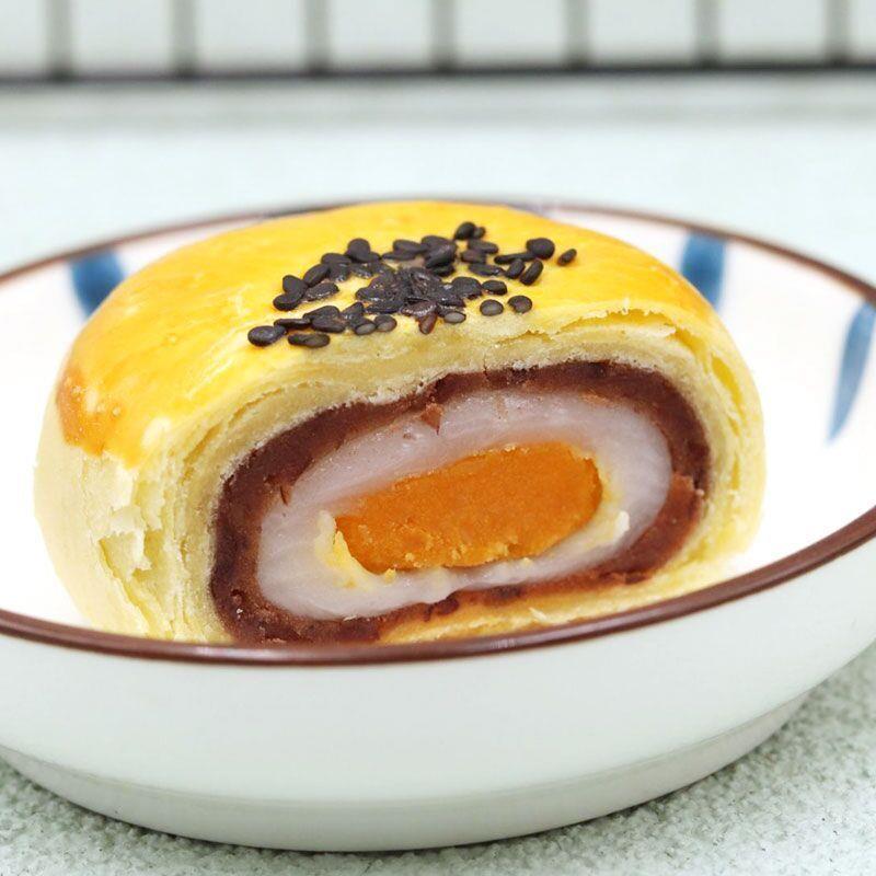 卡尔顿海鸭咸蛋黄酥整箱0蔗糖雪媚娘红豆沙酥皮糕点心休闲零食