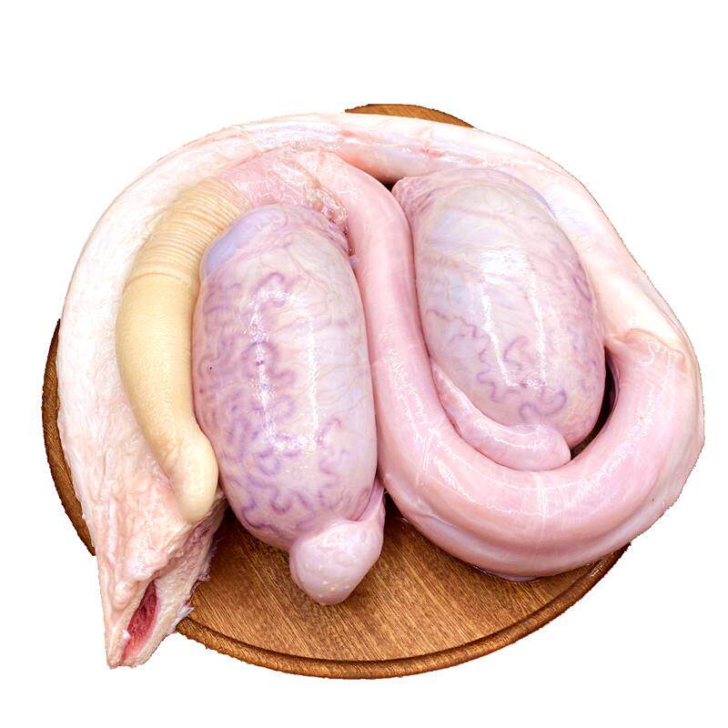 极速4斤精修去油整根大黄牛鞭 新鲜全套牛鞭宝商用牛蛋三宝食材