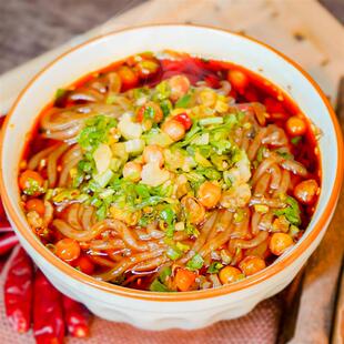 速发重庆齐禧酸辣粉915g酸辣爽口粉丝懒人方便速食可煮可泡3份装