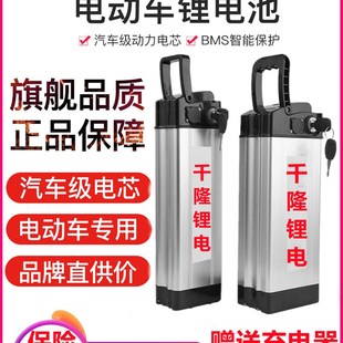 海霸款 電動(dòng)車鋰電池48v代駕車電瓶折疊車代F步車60v全新銀魚款 電