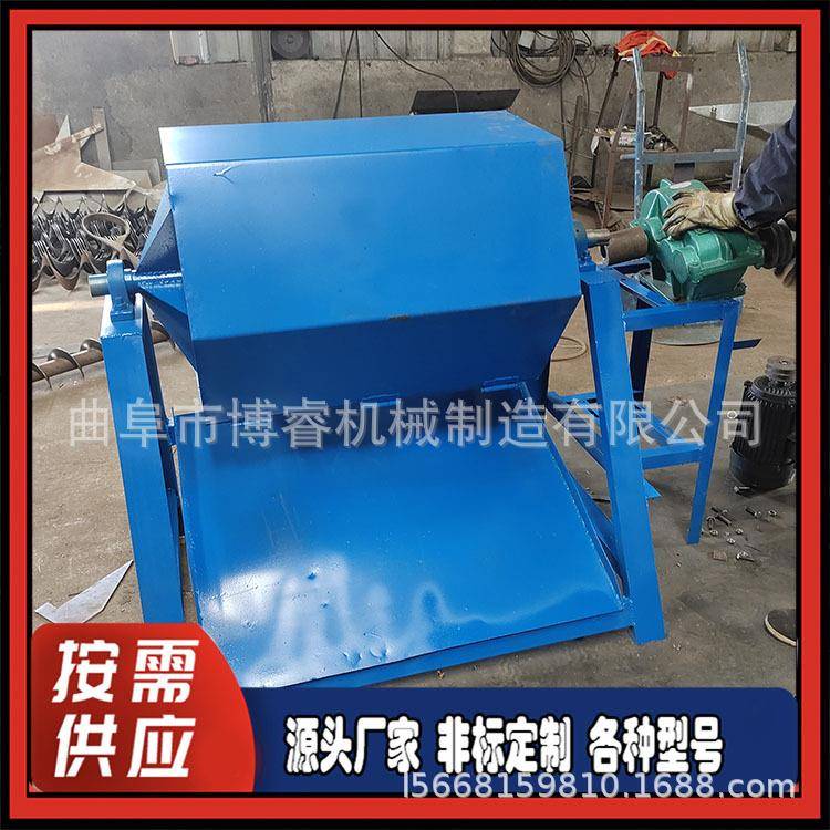 钢板铁块除锈打磨机木质件去毛刺滚筒抛光机钢管去油锈滚桶研磨机