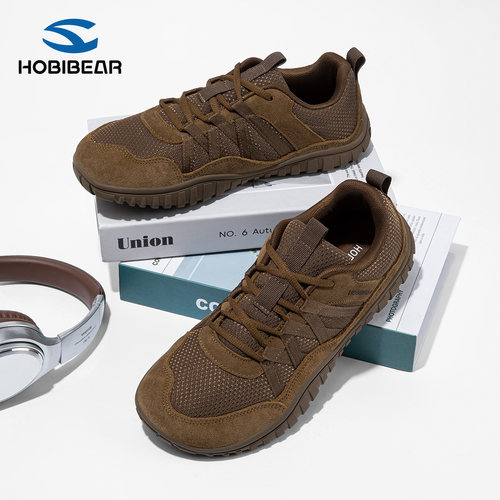 HOBIBEAR宽楦男鞋防滑运动徒步鞋