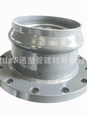蓝色500钢塑承口法兰 24寸塑钢法兰 pvc-o管使用法兰 胶圈承插