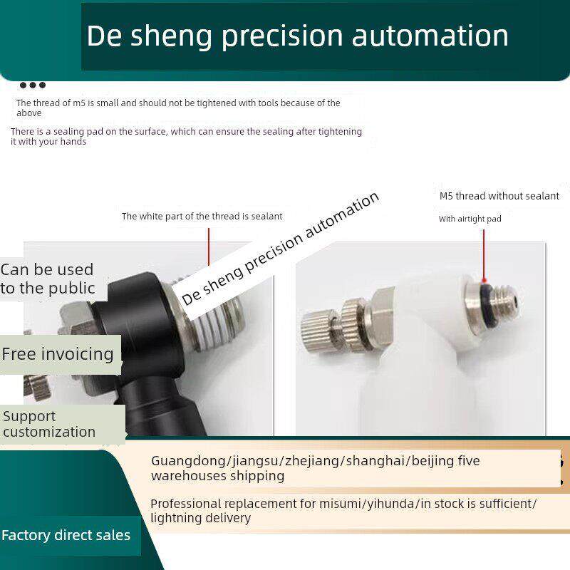 SL气动气管快速白接头节流阀调速阀SL4/6/8/10/12气缸M5-01可调02