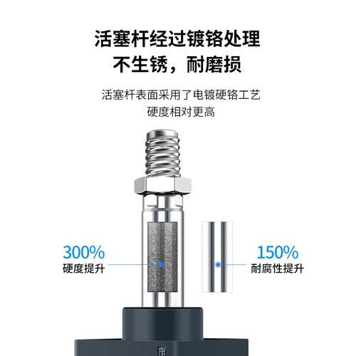 正品金气鑫标准气动缸迷你SC32X40X50X63S小型80伸缩100大推力125