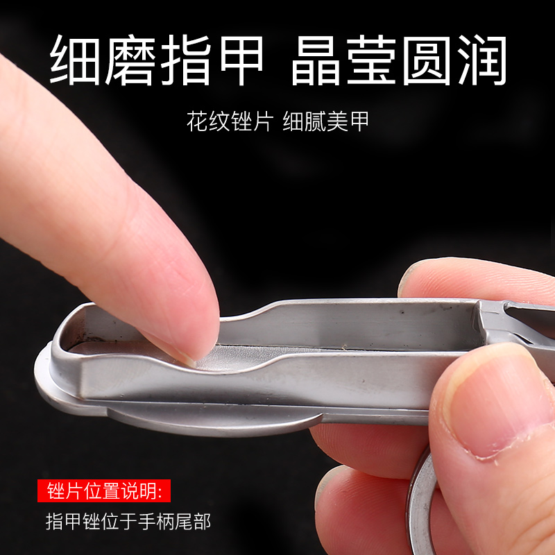 非常小器经典指甲刀圣雅伦生肖星座钳剪钥匙扣单个超可爱家用折叠