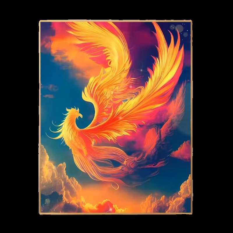 向日葵数字油画diy手工简单填色油画简约花卉客厅玄关卧室装饰画图片