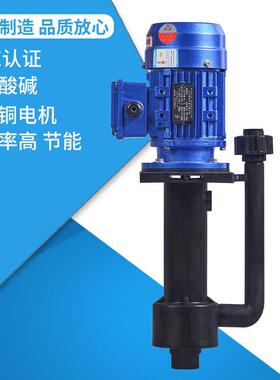 YDN-20SK-1/4槽内可空转直立式耐酸碱泵意达泵业