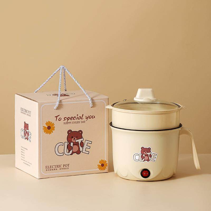 正品推荐电煮实用多功能料理锅套装学生电热家用宿舍火锅泡面电锅