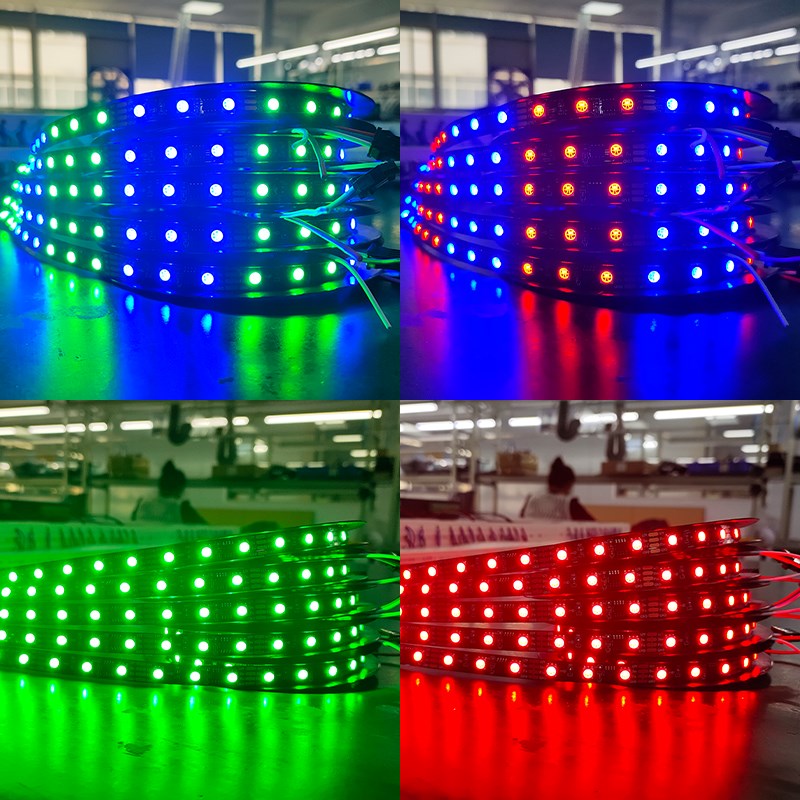 LB1934A全彩LED灯条5050RGB贴片外置IC灯珠可编程12V幻彩灯带