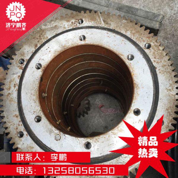 济宁小型外齿384回转支承 转盘轴承 吊车配件 轨道淬火盘
