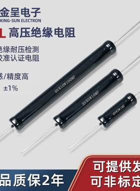 RI80高压电阻绝缘检测标准电阻100K 1M 5M 300M 1G 5KV10KV20KV1%