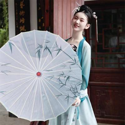 清竹如梦令舞蹈伞古风道具烟雨唱扬州跳舞伞中国风拍照古典工艺伞