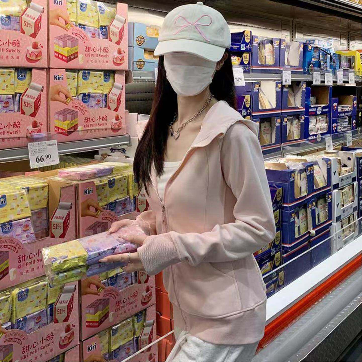 修身卫衣外套女款秋装收腰韩系连帽紧身上衣早秋女装2026新款秋季